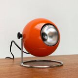 Mid-century space globe table lamp by Erco, 1970s.