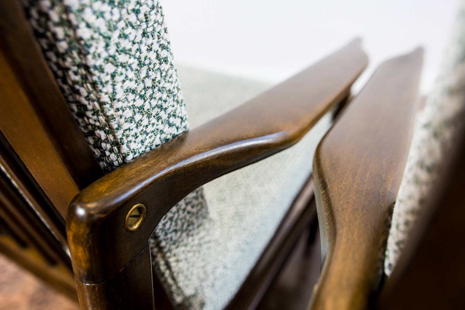 Mid Century Armchairs By Zenon Bączyk, 1960's, Set Of 2