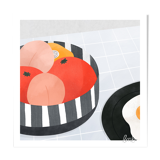 "Oranges, Eggs and Peaches" draw