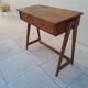 Vintage desk, reconstruction period, 50s oak