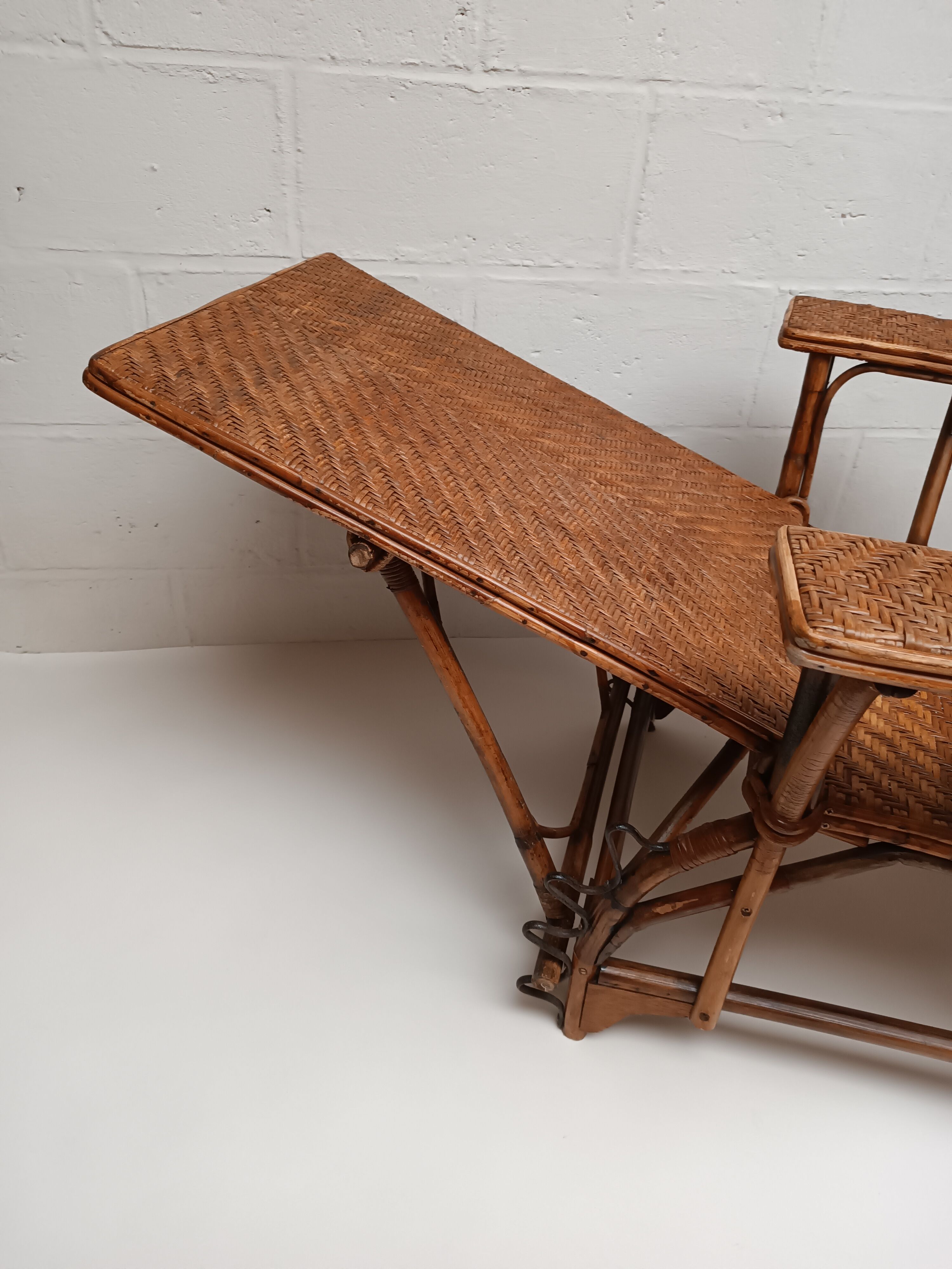 Antique rattan chair 1900