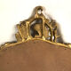 Pair of Louis XV style mirrors, stuccoed and gilded wood, beveled mirrors