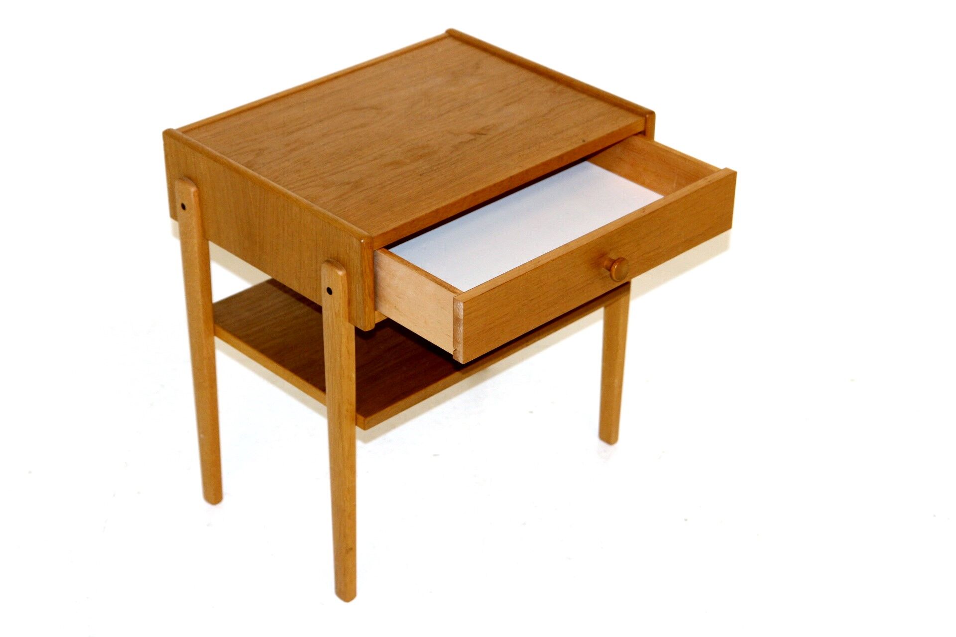 Teak bedside table game, Sweden, 1960