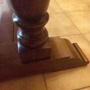 Grande table monastère en noyer français – 220 × 90 cm