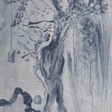 Salvador Dali: Divine Comedy, The Radiance of Glorious Bodies, signed engraving