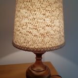 Cotton wood table lamp