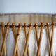 Floor lamp rattan and bamboo 60 years