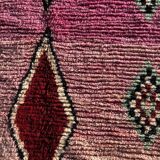 Modern Boujad rug in wool, Moroccan