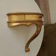 Vintage Italian wall console in Florentine/Louis XV style.