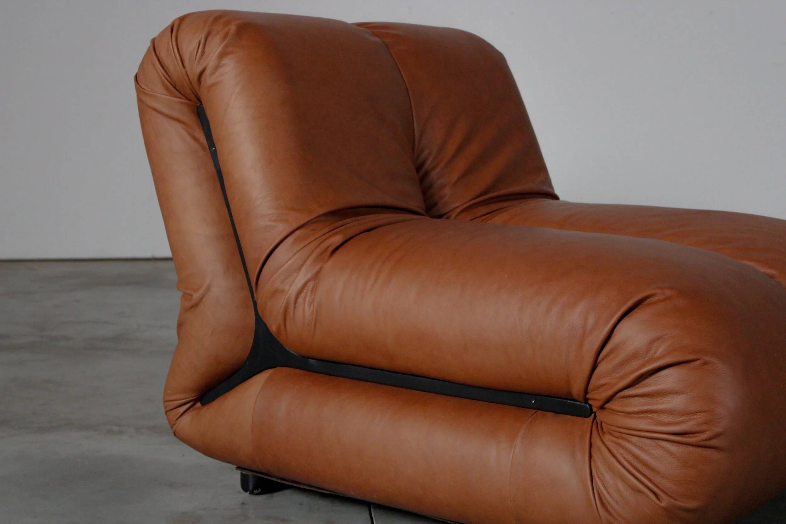 Pagru lounge chairs by Claudio Vagnoni for 1p - Italy 1970s