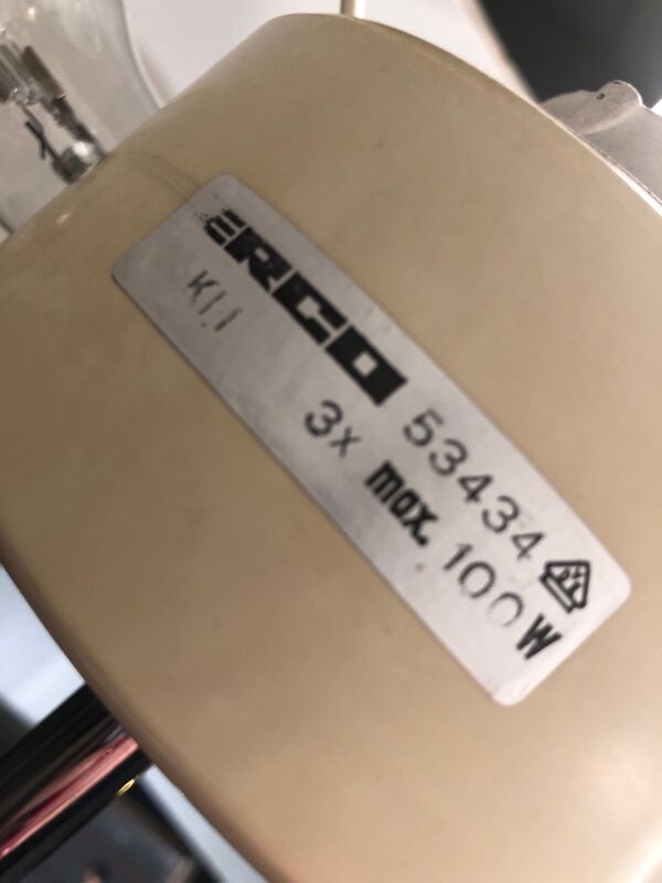 Lampe à poser Erco, 1960