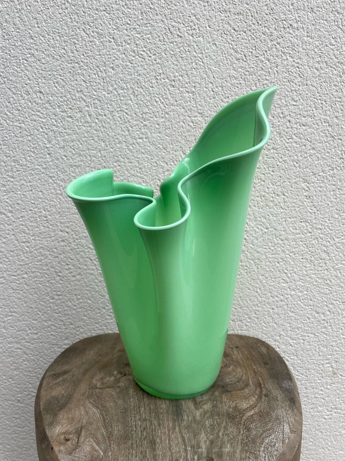 Murano handkerchief vase