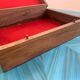 Inlaid wooden box