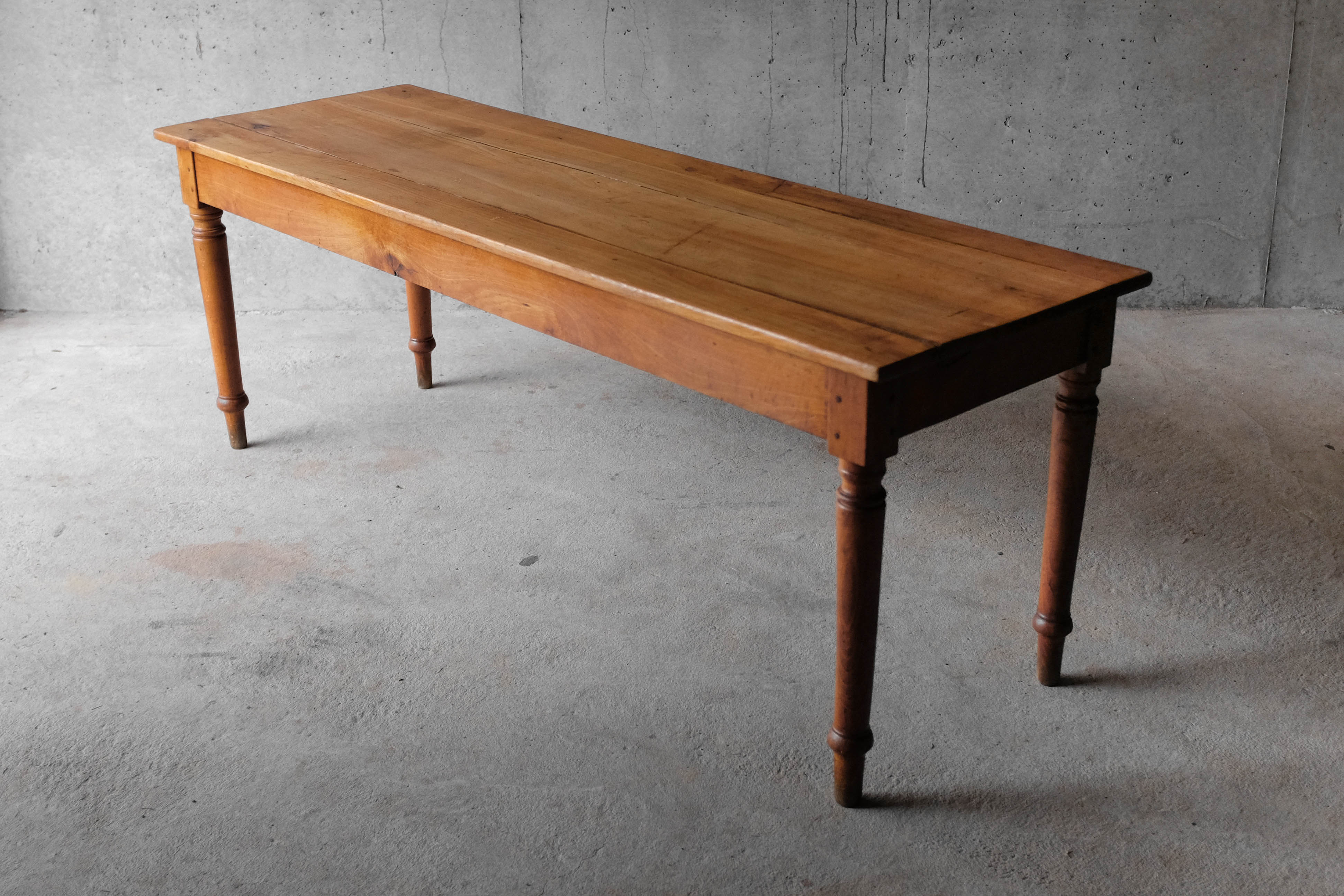 Farm table, solid wood - 60s, 1960's