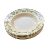 6 hollow plates badonvillers model champagne