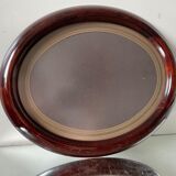 Cadre antique ovale