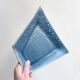 Vintage blue studio pottery signed dish