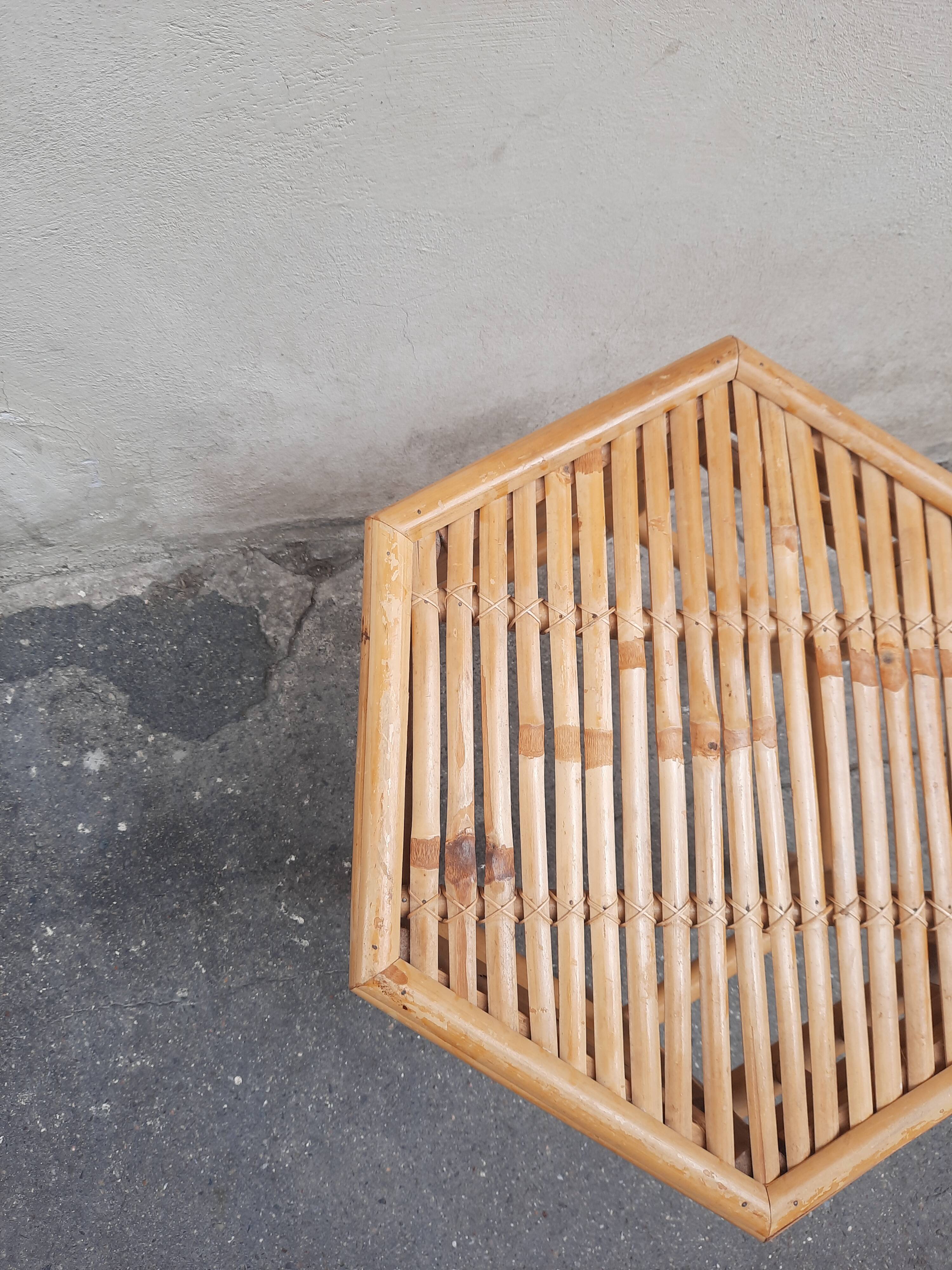Bamboo table