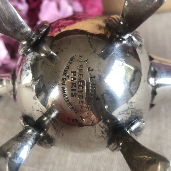 Verseuse ou théière avec son pot à lait H.L. Linton