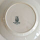 Two flat plates iron earth opaque porcelain by Gien Malmaison