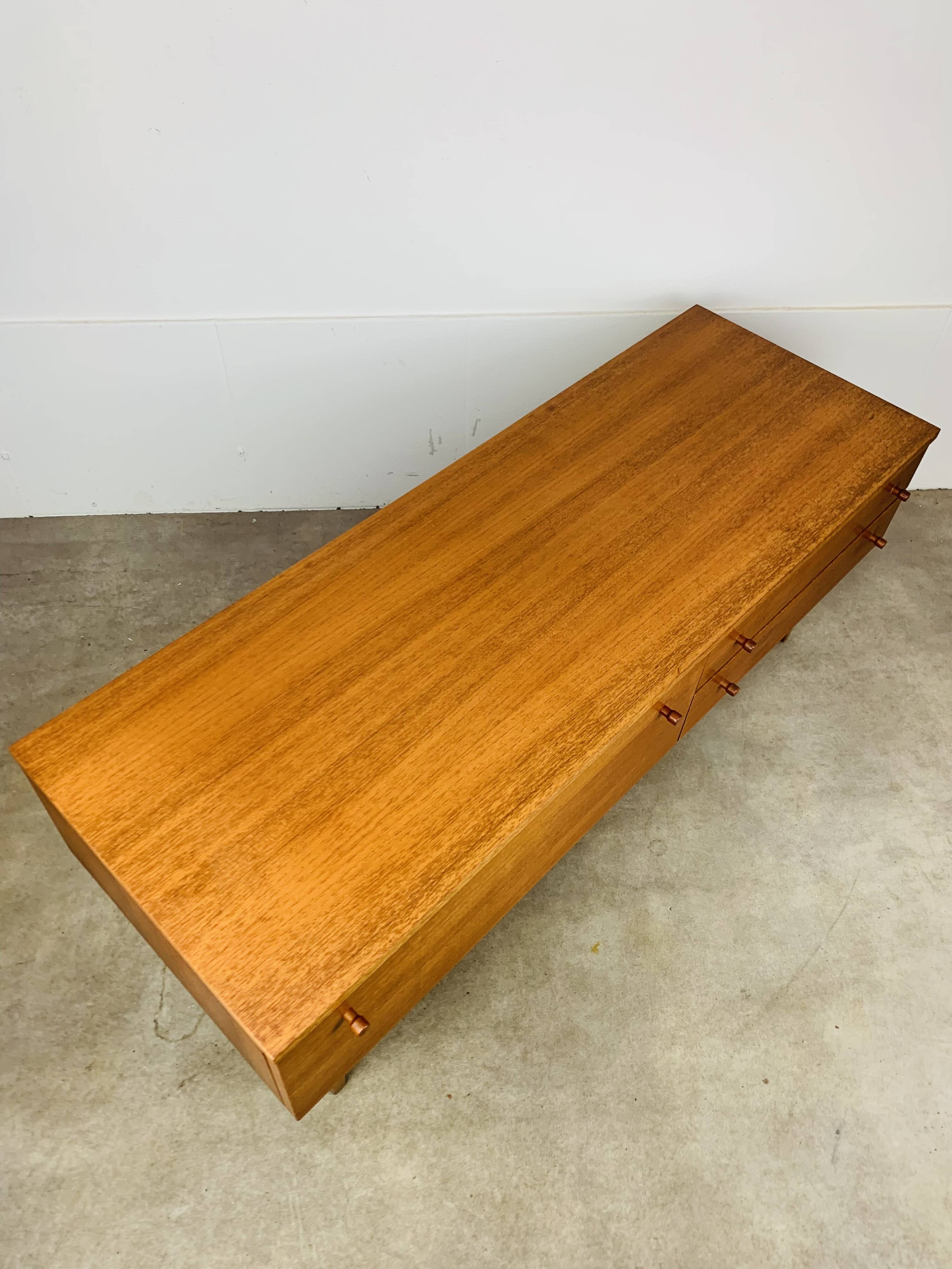 Vintage Scandinavian teak sideboard from the 1960s, TV stand