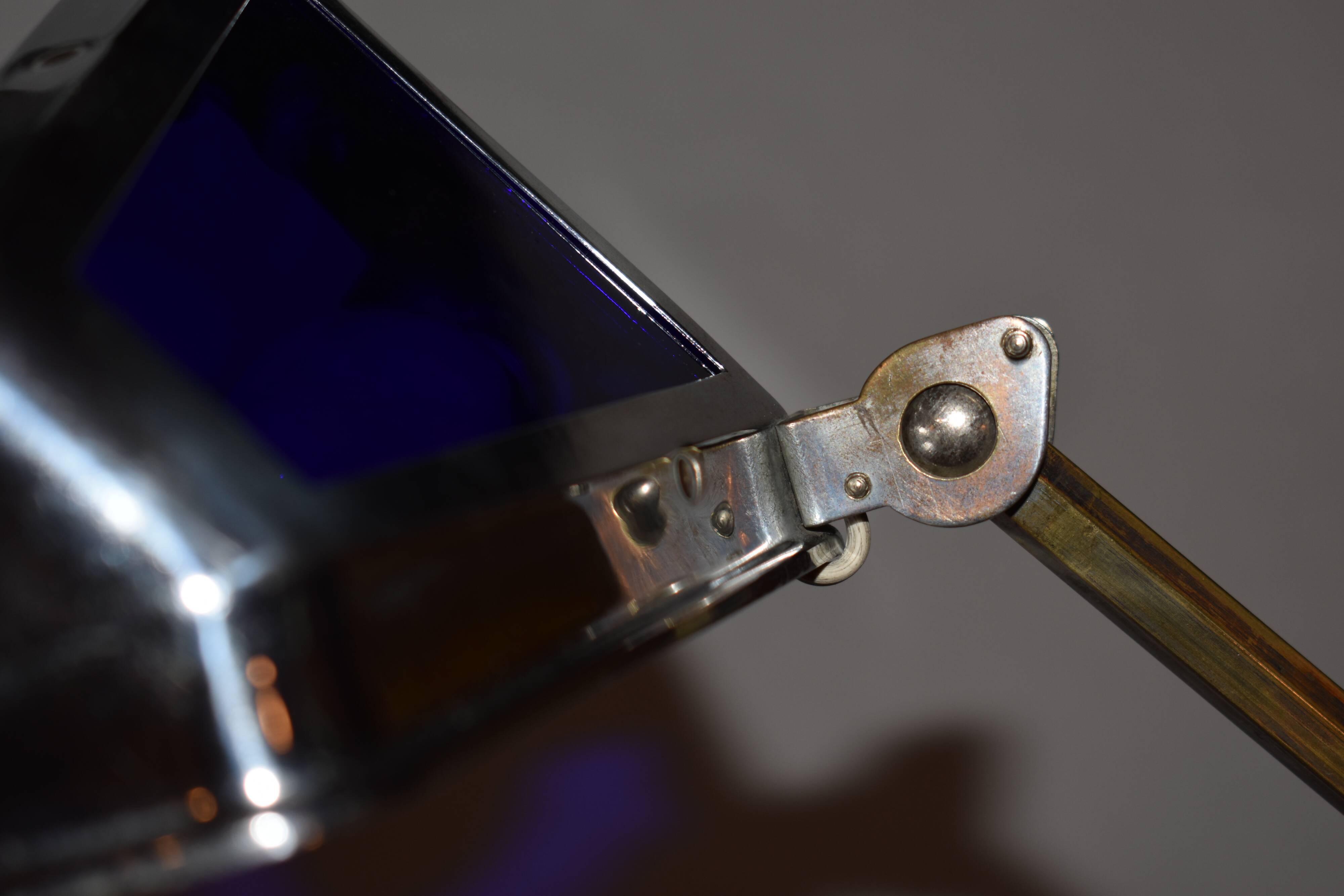 Pirouett blue  lamp 1930