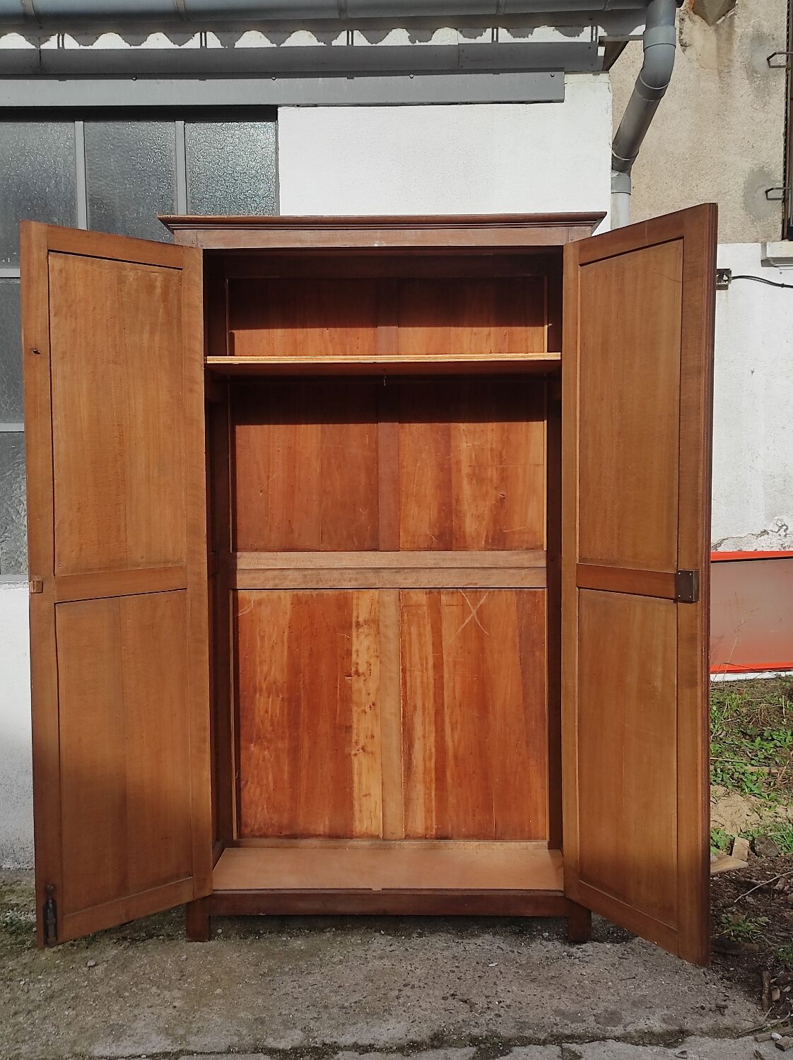 Old wardrobe vintage parisian