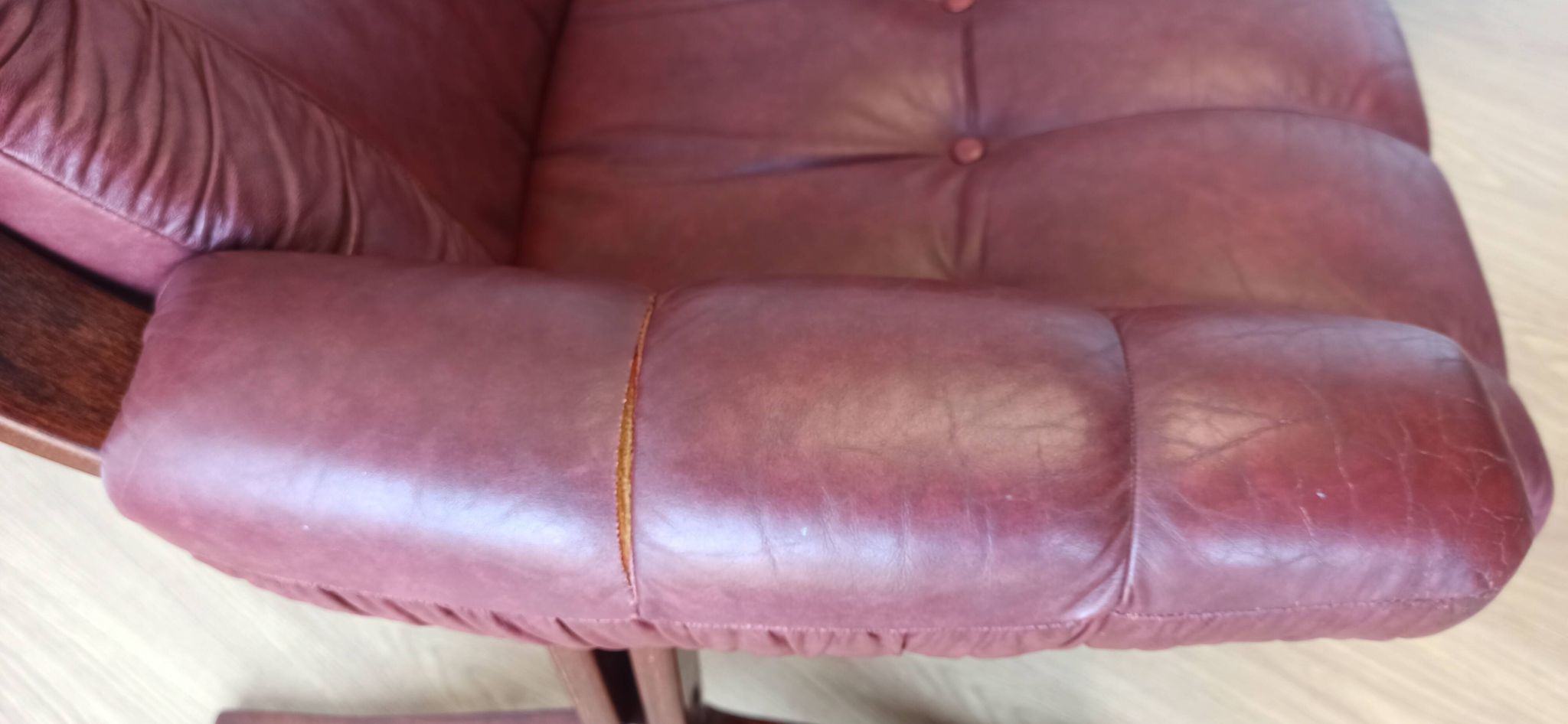 Fauteuil scandinave pour Ekornes vers les années 1970.
