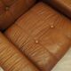 Brown armchair, Italian design, 1970s, production: Italy