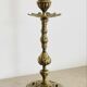 19th-century gilded bronze candlestick