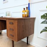 Vintage Scandinavian teak desk