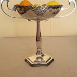 Silver metal centerpiece