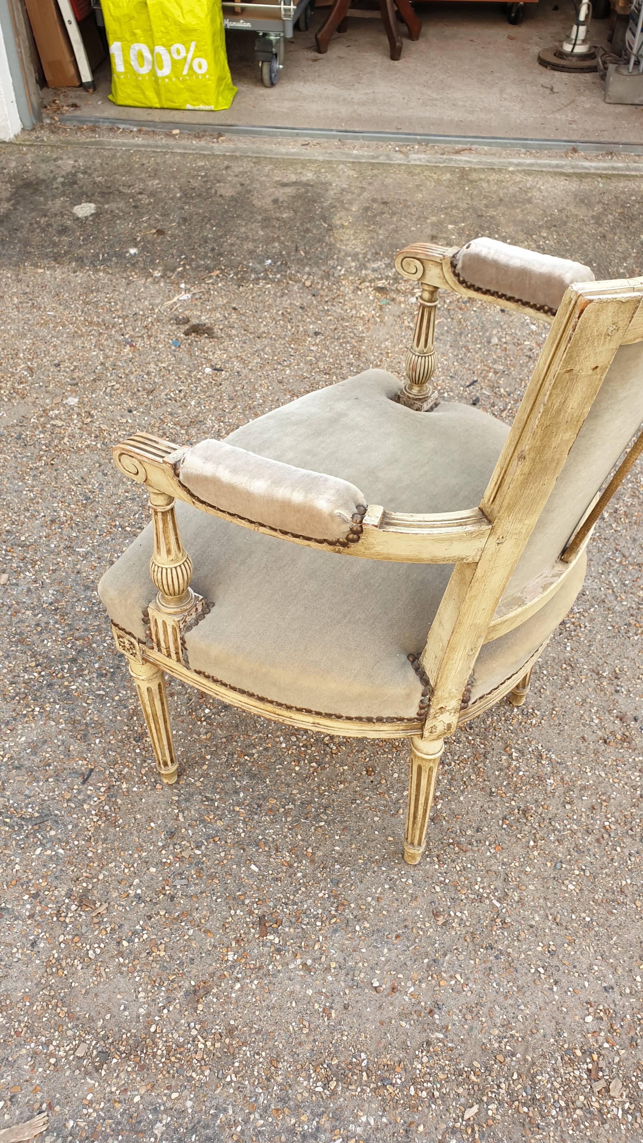 Armchair trianon XIXth