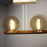 Vintage chandelier by Inva Litomerice, 1980s