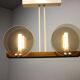 Vintage chandelier by Inva Litomerice, 1980s