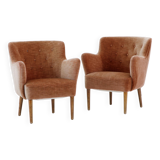 Pair of Danish cocktail chairs 1940s