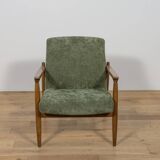 Mid-Century GFM-64 Armchair by Edmund Homa for Gościcińskie Furniture Factory, Poland