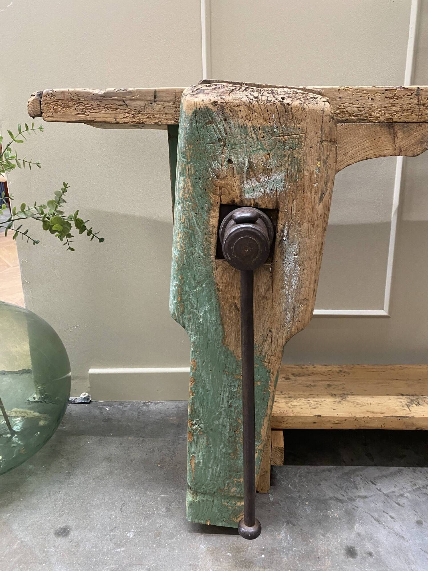 renovated carpenter's bench