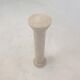 Italian travertine side table or pedestal, 1980's