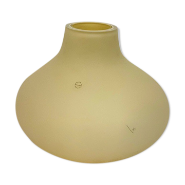Fiesolani glass vase by Nigel coates for Salviati.
