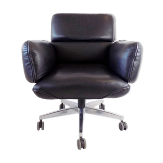 Otto Zapf office leather armchair for top star