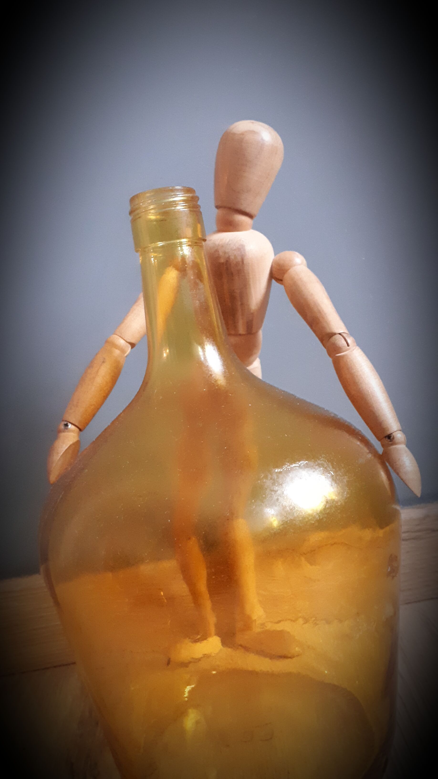 Demijohn 2L yellow