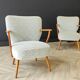 Two Mid Century cocktail chairs | set of 2 chairs