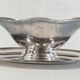 Saucière decoration pearls silver metal ercuis