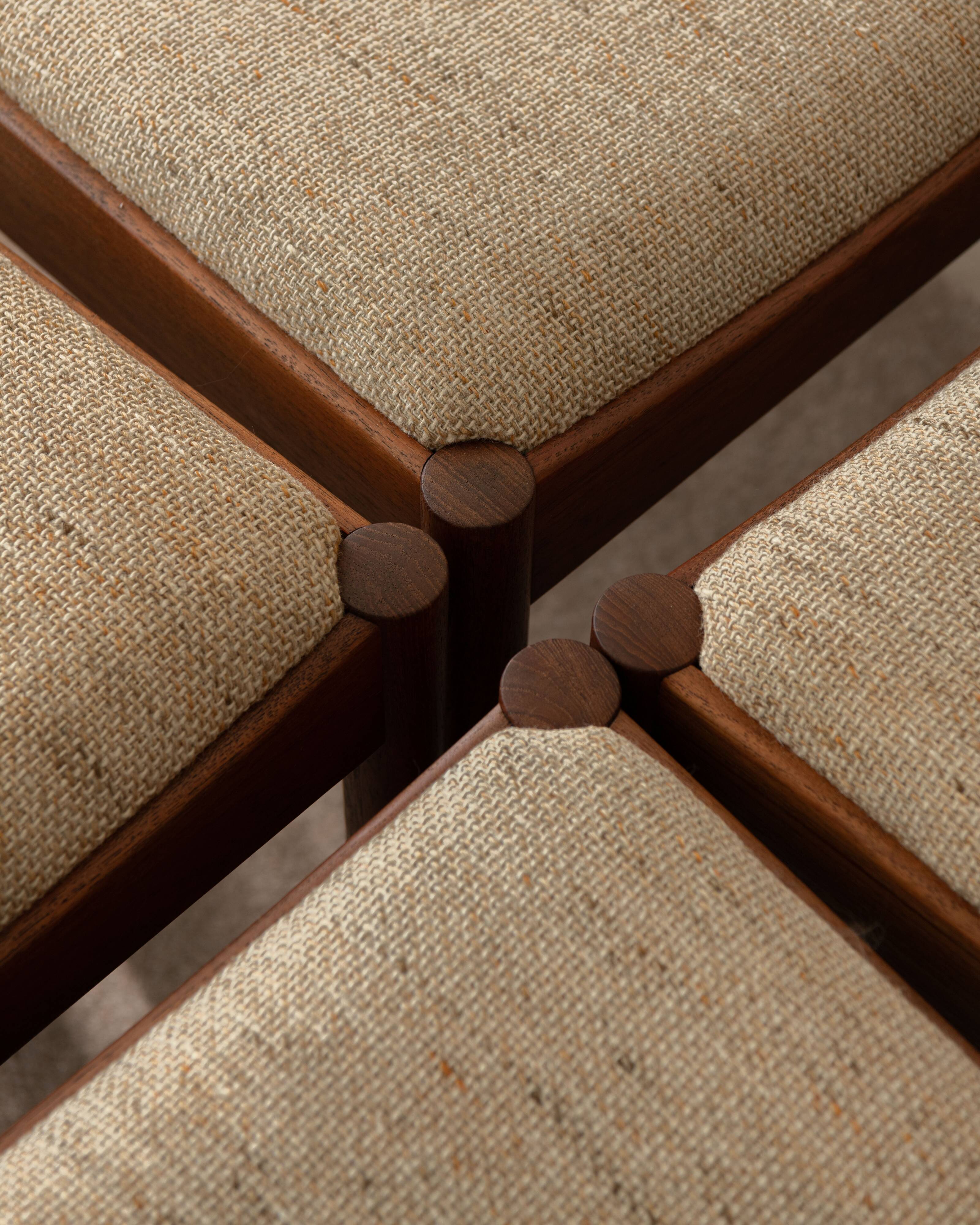 Vintage Dining Chairs by Johannes Nørgaard for Nørgaard Møbelfabrik
