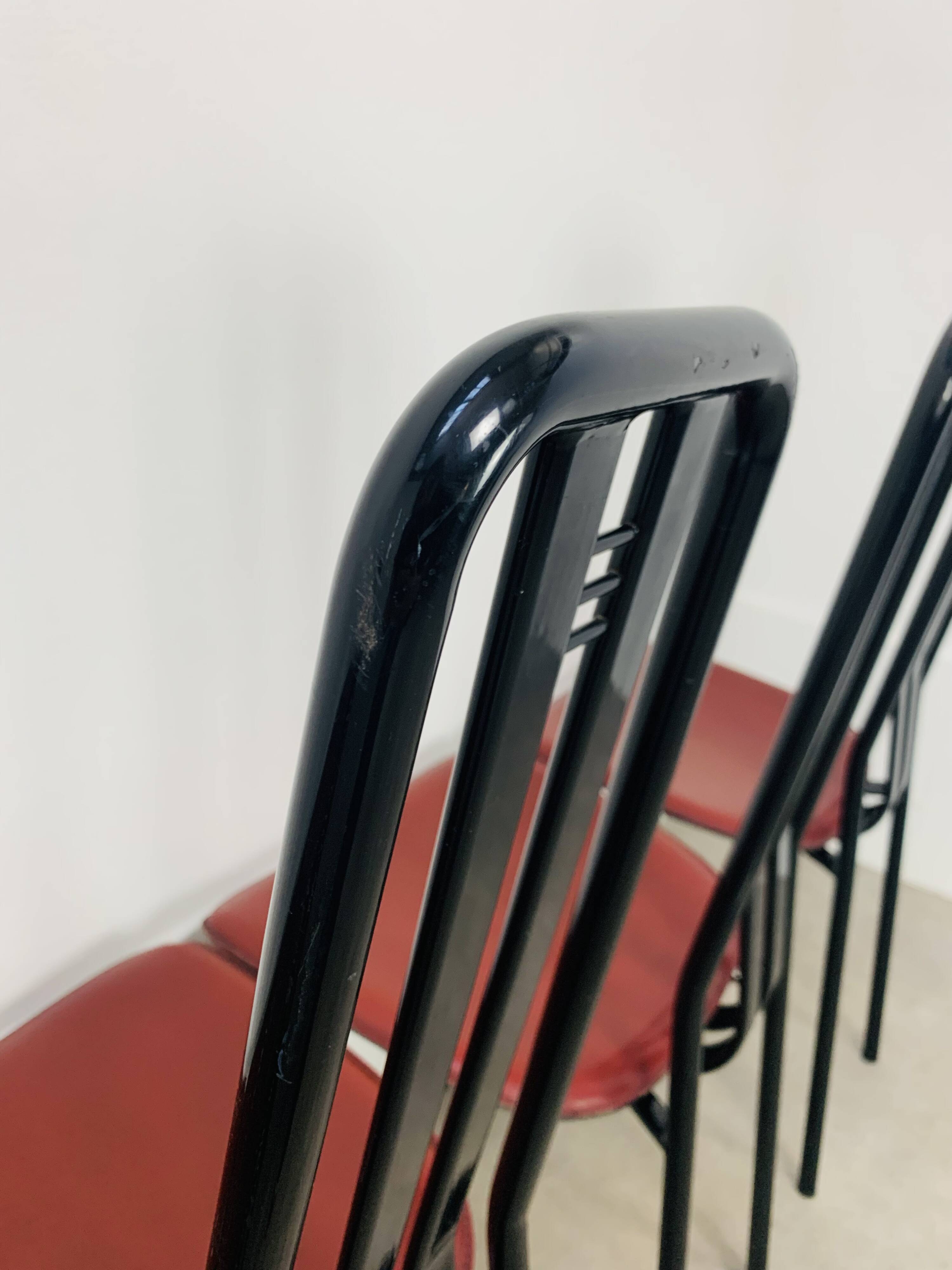 6 chairs by Giorgio Cattelan for Cidue Italy, postmodern, 1980s