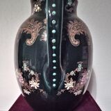 Pitcher with Rococo motifs Boch Frères Keramis