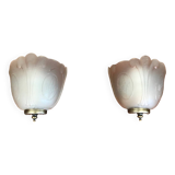 Paire d appliques épis de blés acb illumination