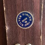 Pair of vintage silver metal frames