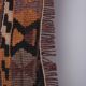 Vintage Turkish rug from Oushak, handwoven 132x360 cm